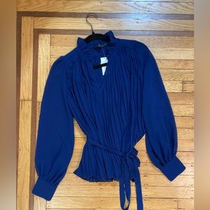 Blue Banana Republic blouse with tag (price removed), size XS